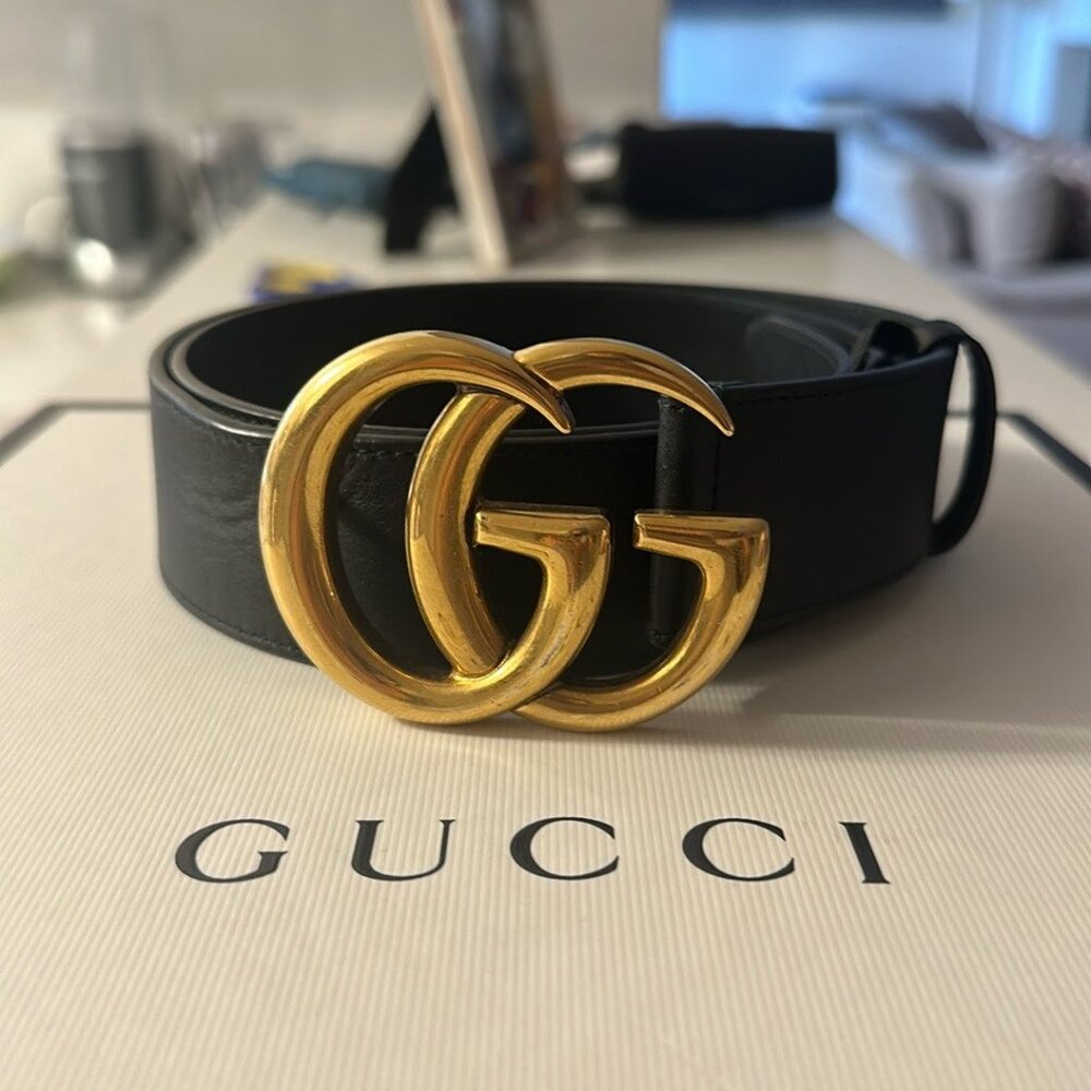 GG Marmont wide belt